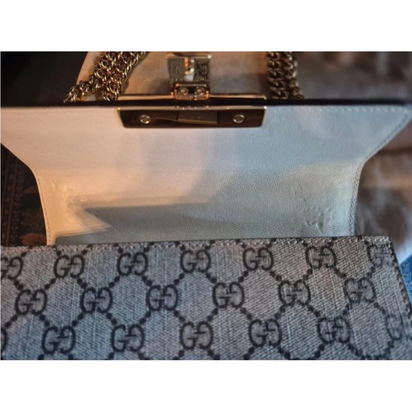 Gucci Beige and Gold Crossbody Bag - Picture 9 of 15